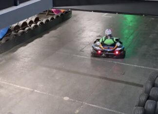 Deaf and CODA karting league at TeamSport in Liverpool - credits to Deafersity