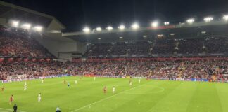 Anfield on matchday - picture by Elsa Wiedfeld