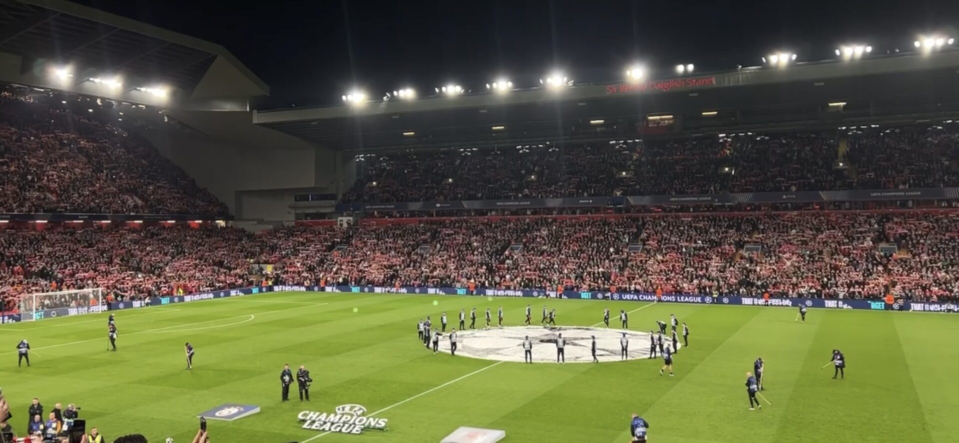Anfield on matchday - picture by Elsa Wiedfeld