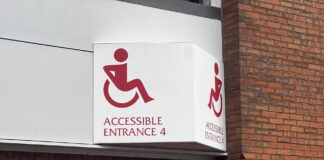 Accessible entrance at Anfield - picture by Elsa Wiedfeld