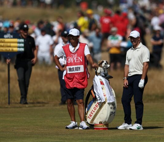 The Open: Rory McIlroy blasts Bryson DeChambeau for holding “the tournament hostage” Rory McIlroy on the fairway at the 2nd hole - Royal Birkdale Golf Club, Southport, Merseyside, England; The Open Championship, Round One