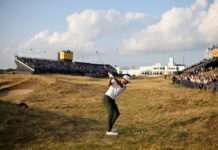 The Open: Sam Burns makes moving day charge for maiden major