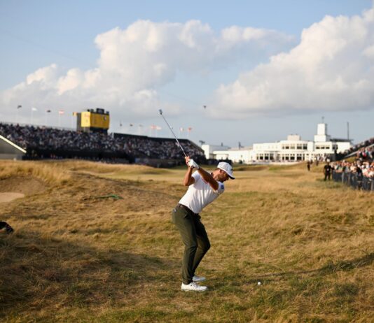 The Open: Sam Burns makes moving day charge for maiden major