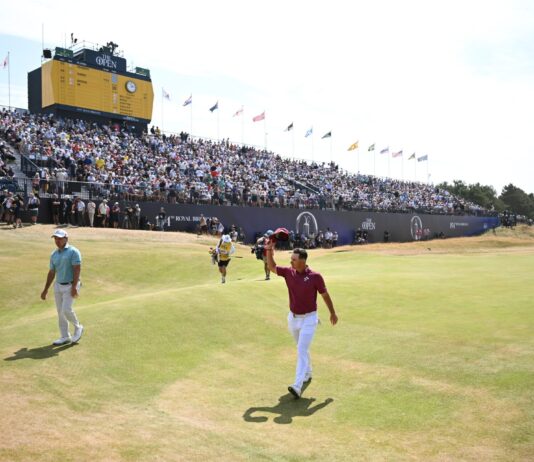 The Open: Three 62 rounds in two days at Royal Birkdale – what was behind the low scores? SOUTHPORT, ENGLAND - JULY 17: Lucas Herbert of Australia acknowledges the crowd on the 18th green following his round of 62 (-8), equaling the record of the lowest round in men's major history during Day Two of the The 154th Open Championship at Royal Birkdale on July 17, 2026 in Southport, England.
